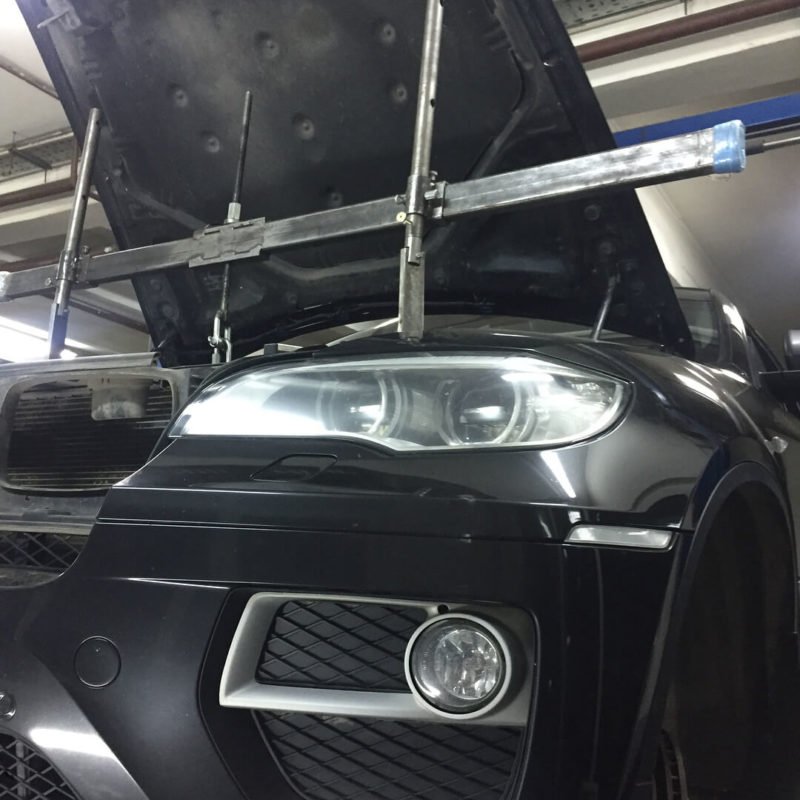 Замена поддона двигателя на BMW X6 E71