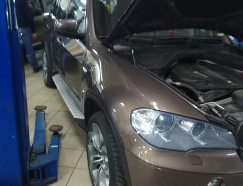 Восстановление зеркал на BMW X5 E70
