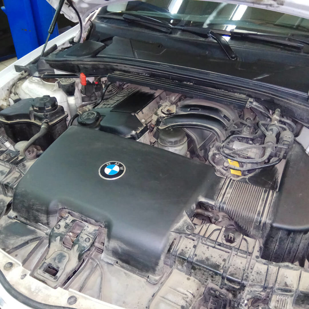 Замена цепи привода ГРМ на BMW