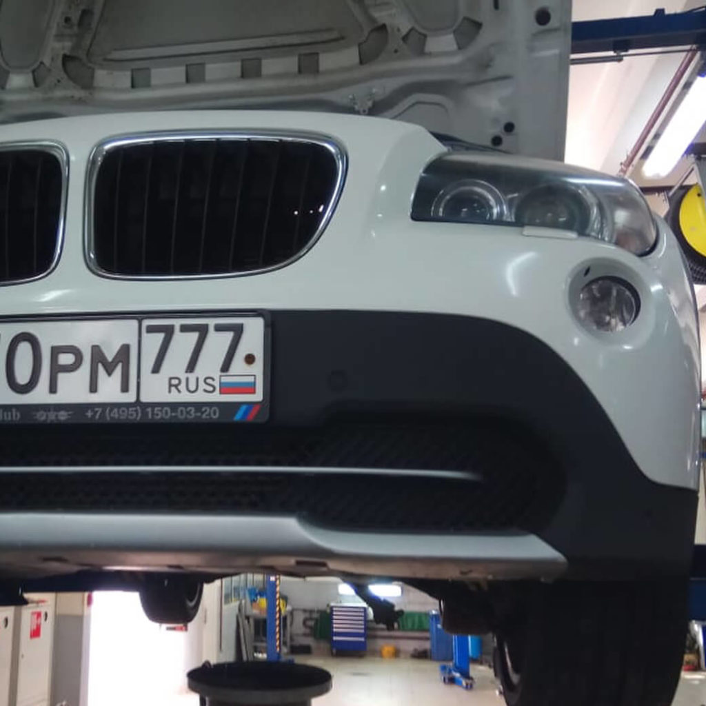 Замена демпфера крутильных колебаний на BMW X1 E84 2,0D