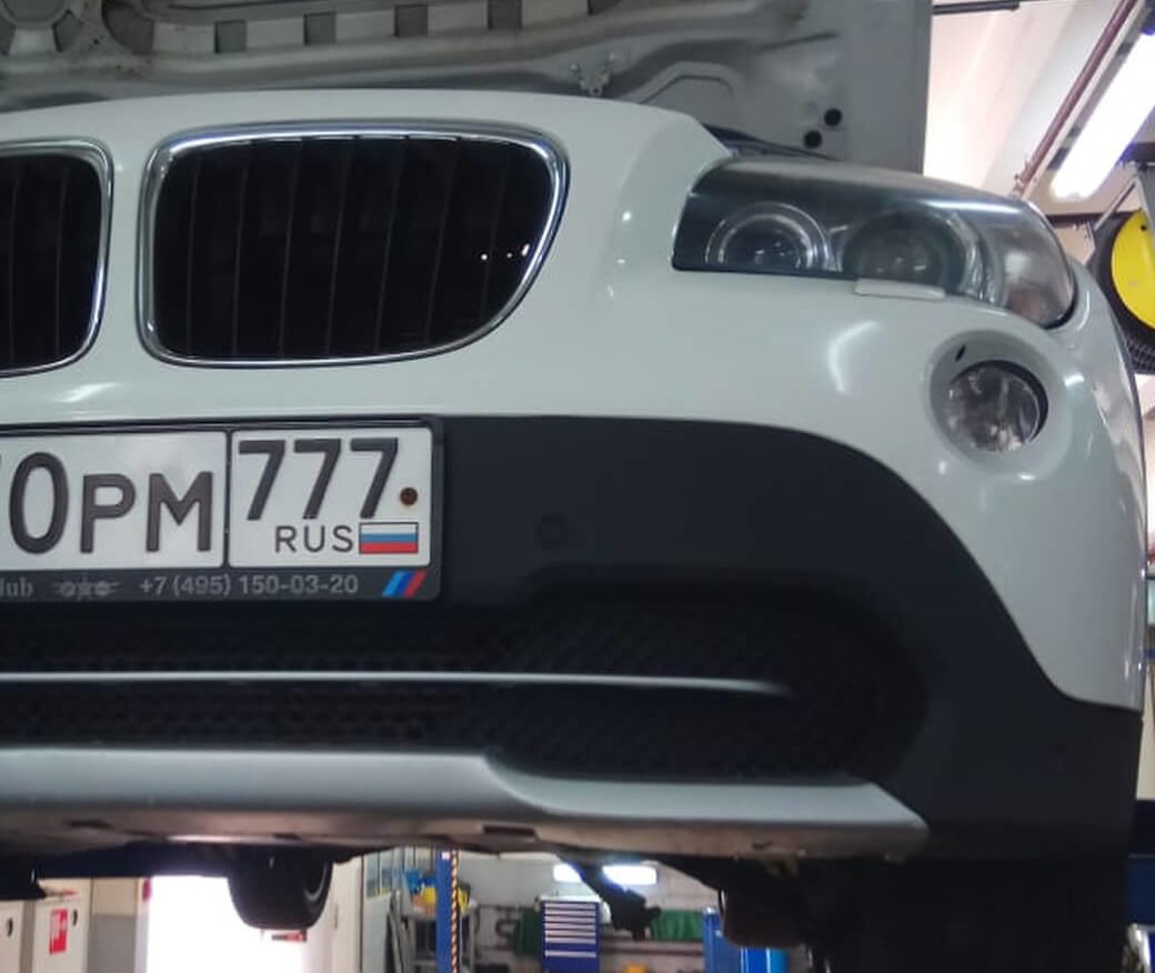 Замена демпфера крутильных колебаний на BMW X1 E84 2,0D