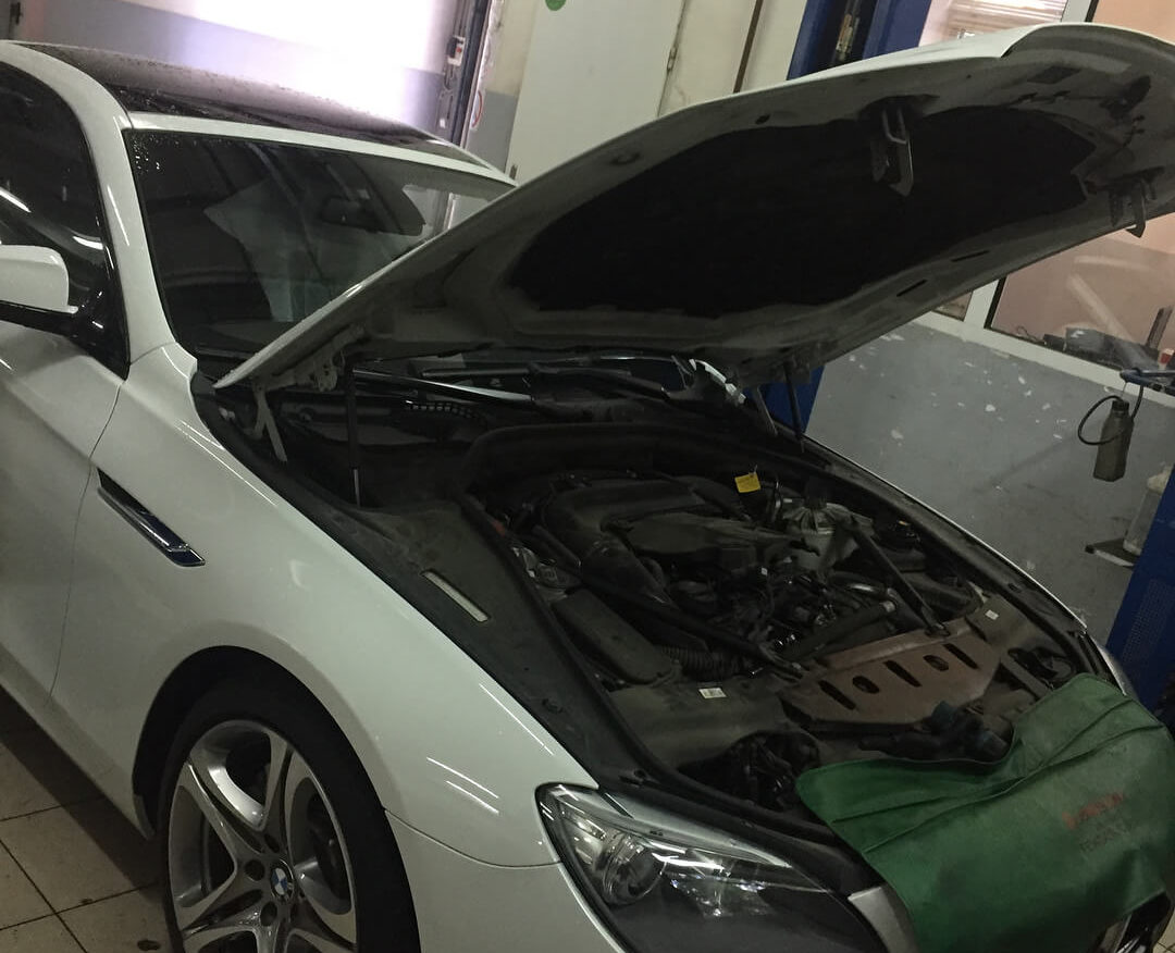 Замена клапана возврата отработанных газов на BMW 640D XDRIVE F13