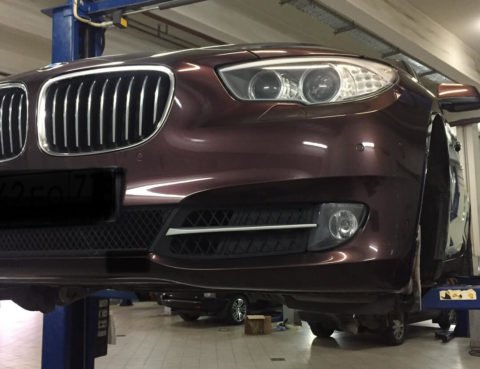 Замена крепежных элементов у BMW  F07