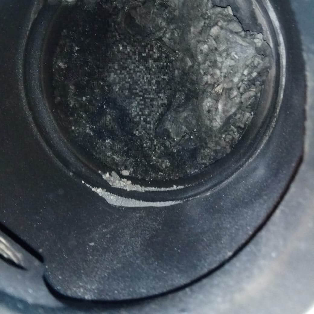 керамическая пыль из катализатора