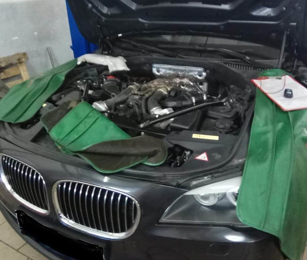 Разрушение каталитического нейтрализатора у двигателя BMW N63