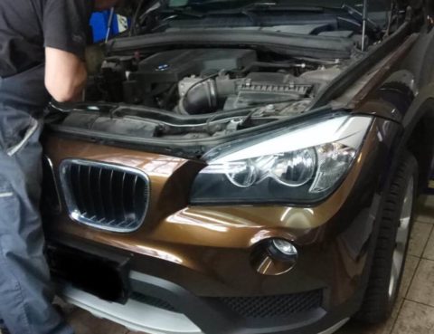 Окисление радиатора и разрушение охлаждающей поверхности на BMW X3