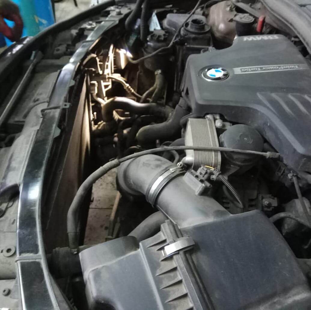система охлаждения двигателя BMW