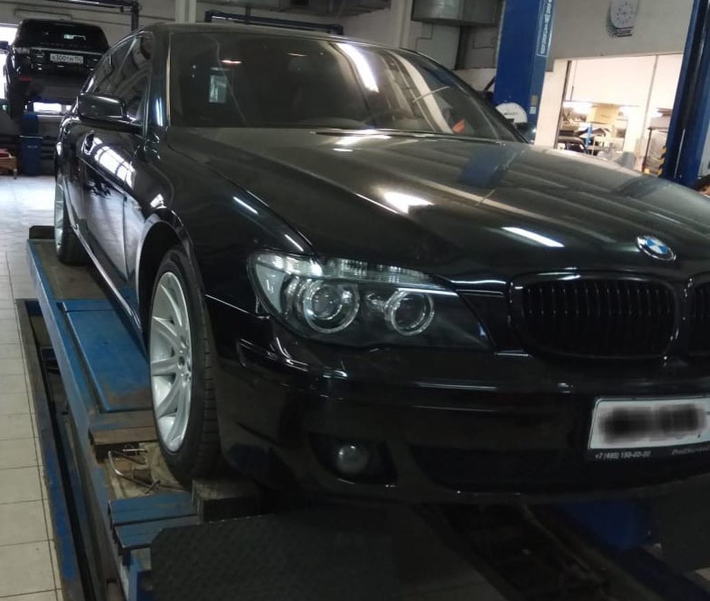 Техническое обслуживание и кузовной ремонт BMW 740 e66