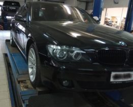 Техническое обслуживание и кузовной ремонт BMW 740 e66