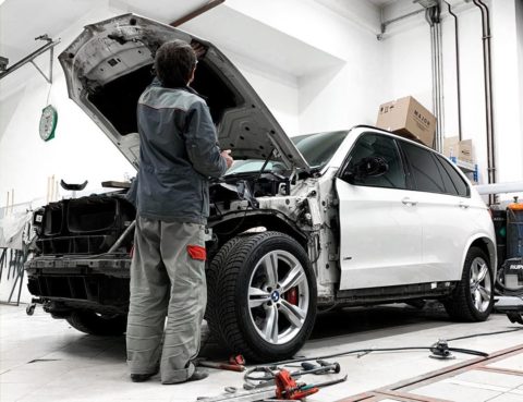 Кузовной ремонт BMW X5