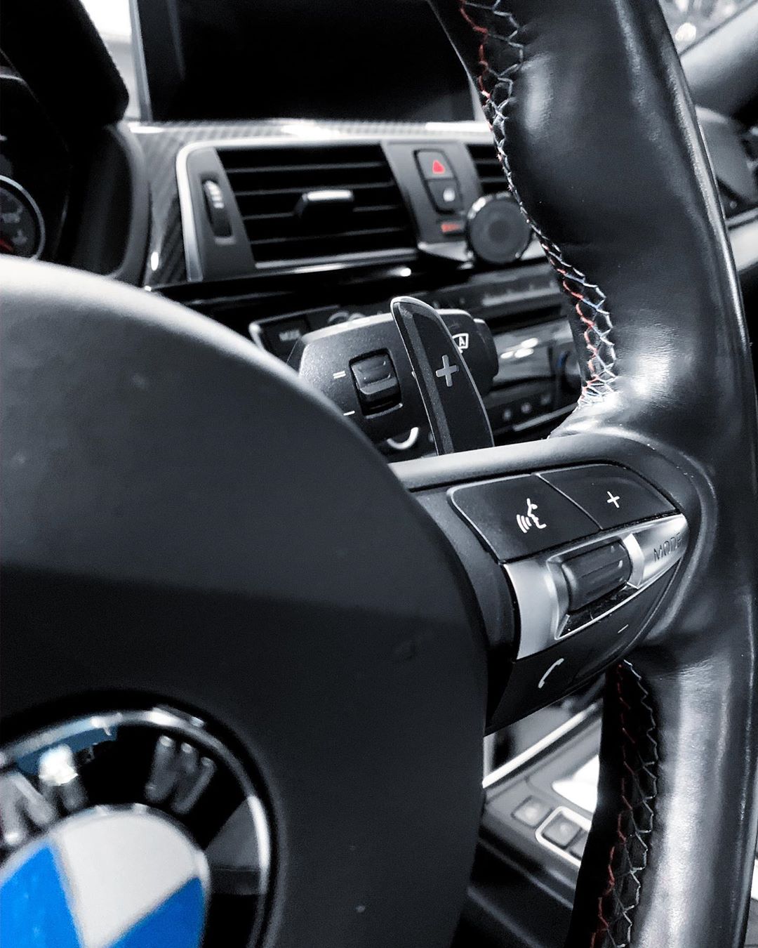 Установка карбоновых лепестков BMW M4