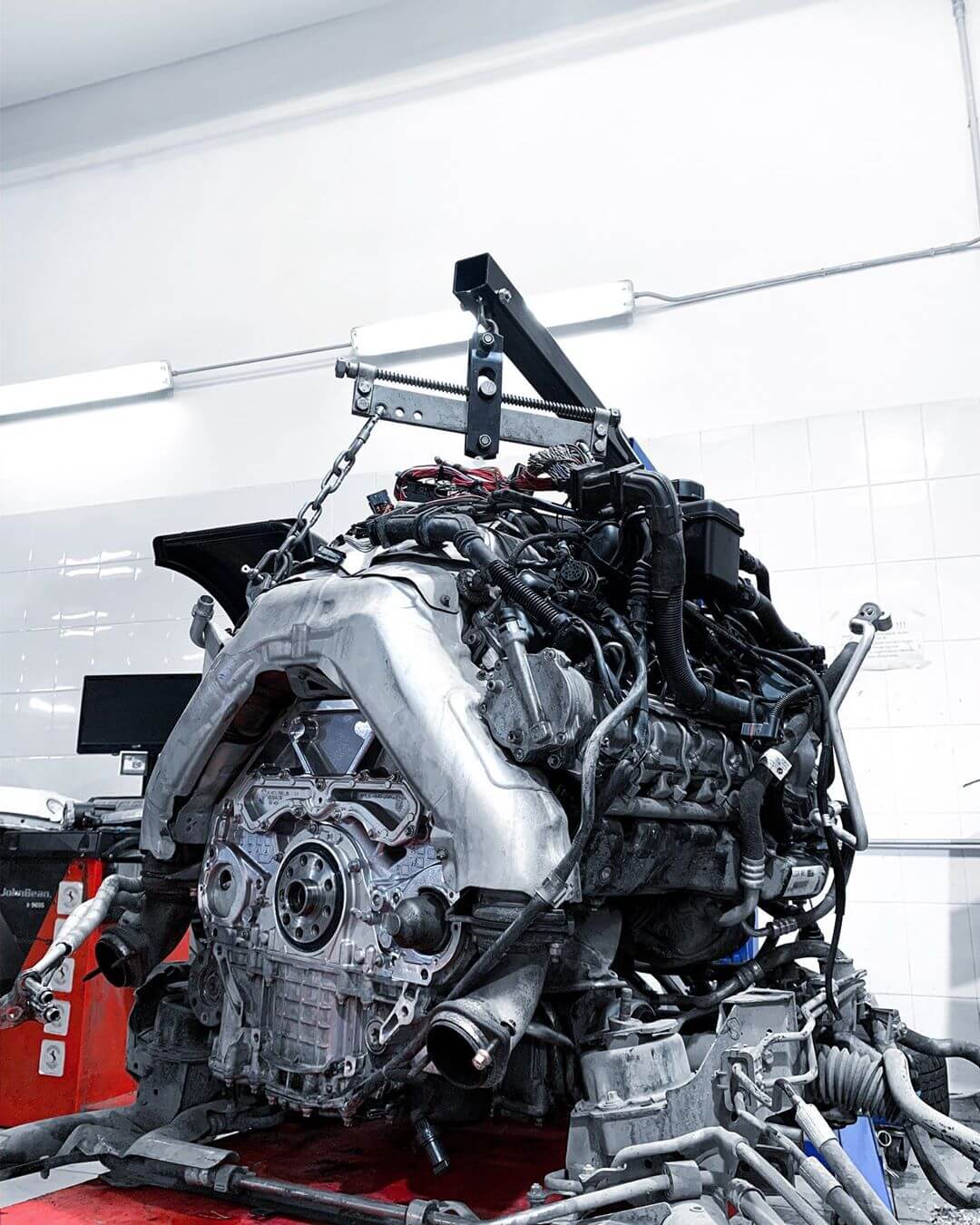 Ремонт и установка двигателя BMW X5M