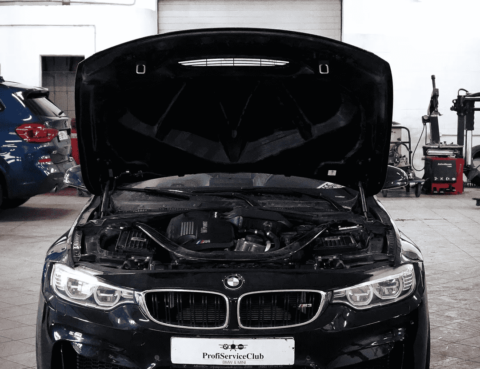 Поработали над технической частью BMW M3 F80 перед началом сезона.