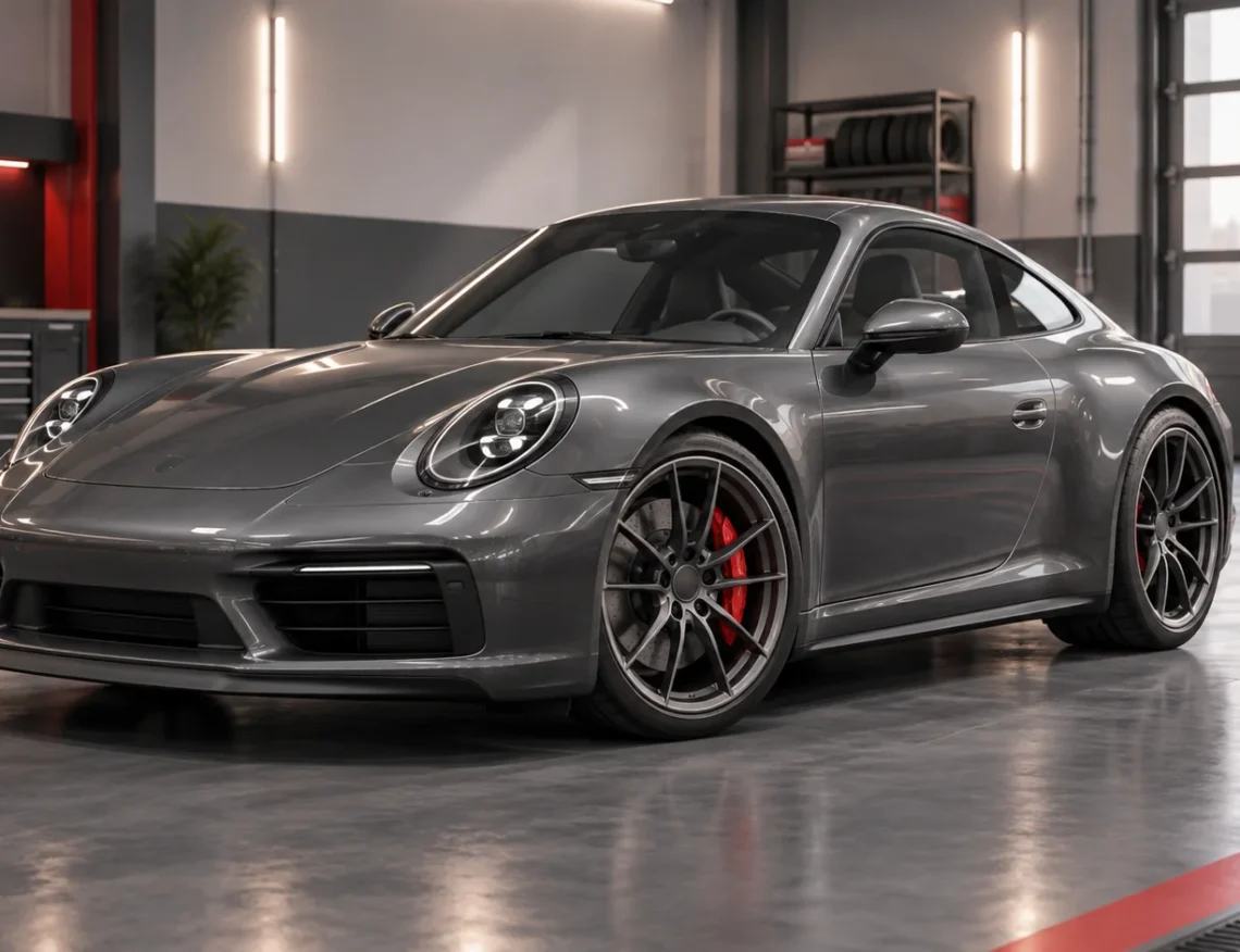 Иллюстрация к новости об обслуживании Porsche